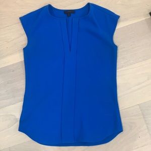 Jcrew royal blue shell 00 petite